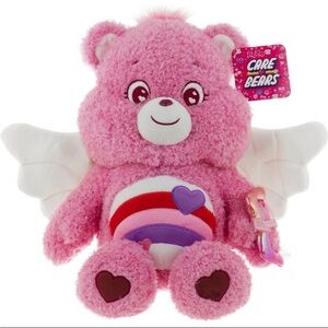 Care Bears Cheer Bear Cupid Valentine's Plush, 12"